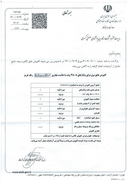 وزارت تعاون، کار و رفاه اجتماعی 1400 قرمز